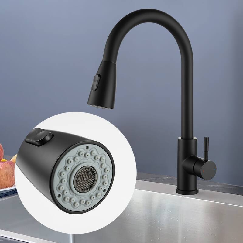 Topcraft Stainless Steel Pull Down kitchen Sink Faucet