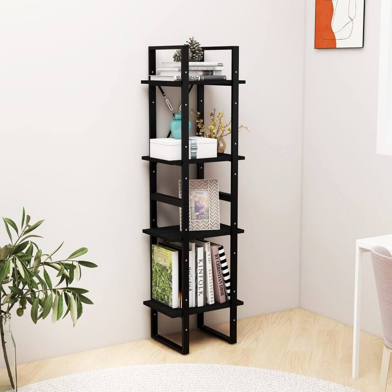vidaXL Bookshelf Book Cabinet Shelving Unit for Living Room Engineered Wood