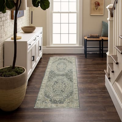 Karastan Kumra Ornamental Medallion Area Rug