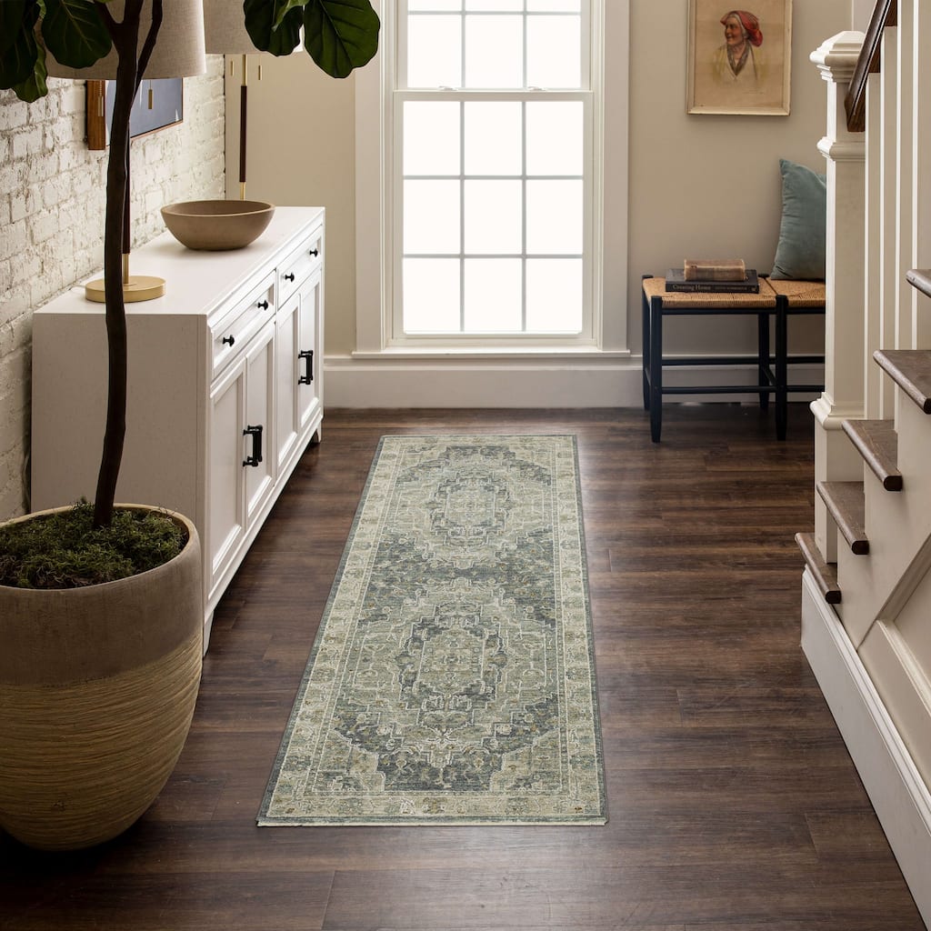 Karastan Kumra Ornamental Medallion Area Rug