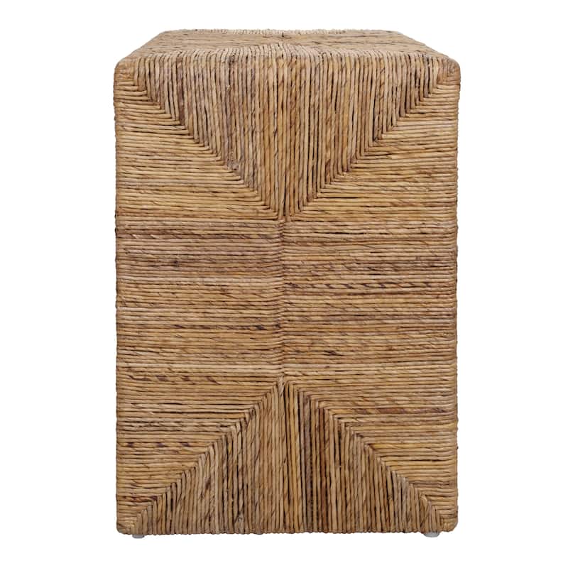 NPD Furniture Kanza Abaca Nightstand / Side Table