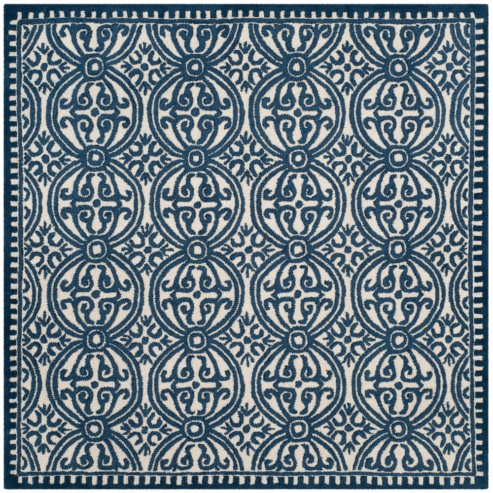 SAFAVIEH Handmade Cambridge Angiola Modern Moroccan Wool Rug