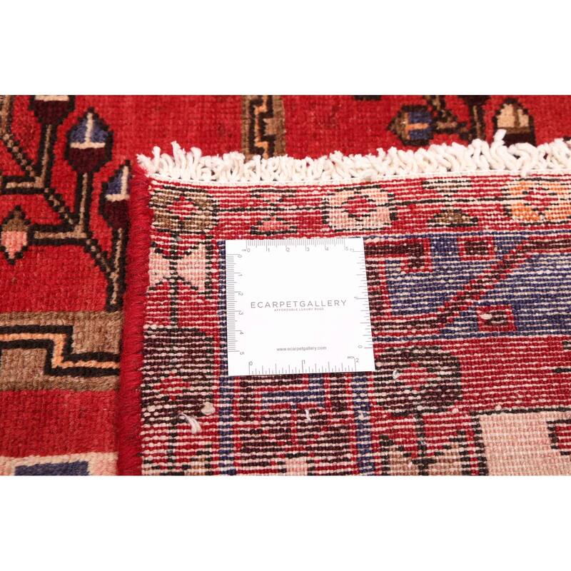 ECARPETGALLERY Hand-knotted Andelz Red Wool Rug - 5'3 x 6'10