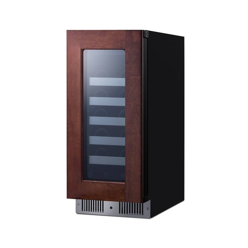 Summit CL155WC1PNR 15" Wide 20 Bottle Capacity Panel Ready Built-In - Panel Ready