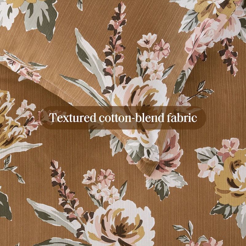 Madison Park Salara 7 Piece Vintage Floral Comforter Set