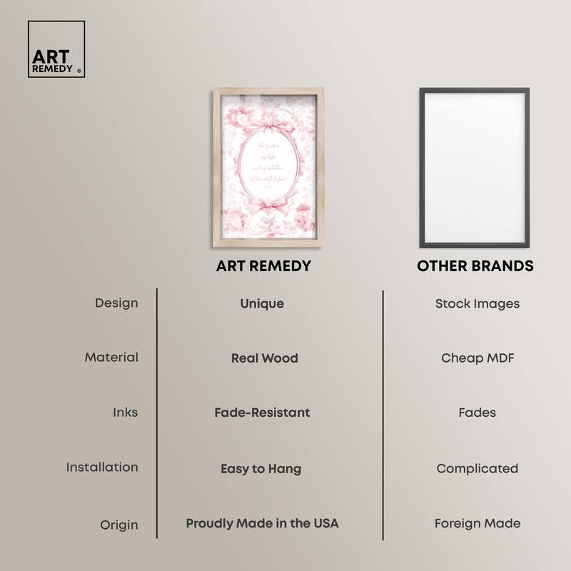 My Light Pink Shadowbox by Art Remedy