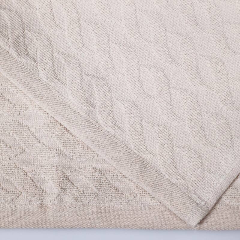 Turkish Cotton Herringbone and Solid Hand Towel Set by Superior