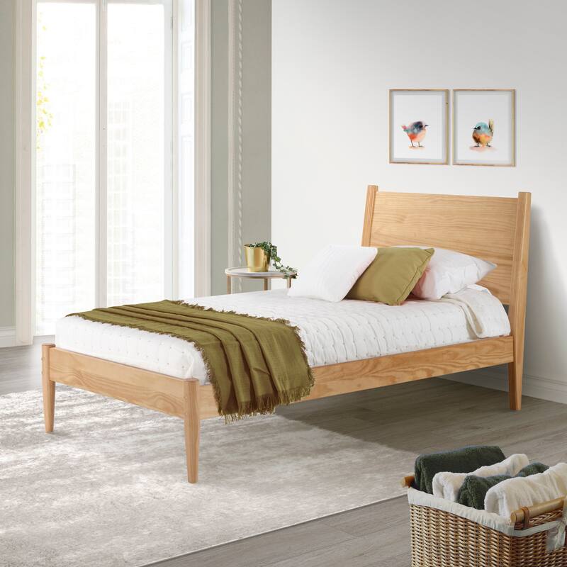 Mid-Century Panel Bed