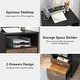 preview thumbnail 9 of 19, 2 Drawer Mobile File Cabinet with Lock, Filing Cabinet Printer Stand for Letter Size