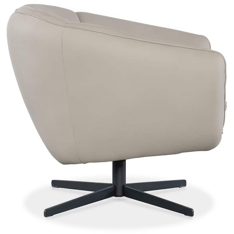 Hooker Furniture CC722-SW Mina 32" Wide Wood Framed Leather Accent