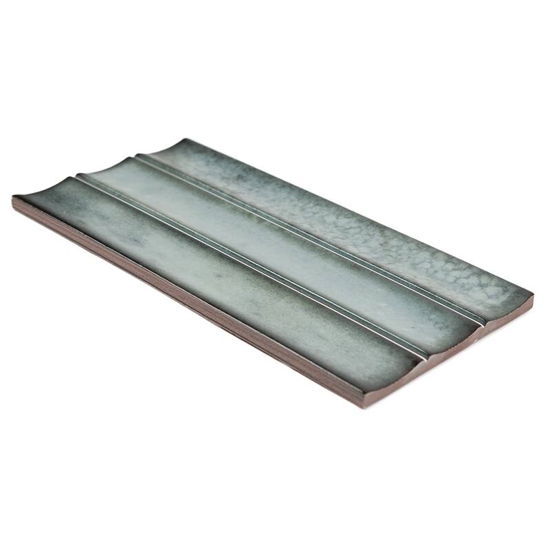 The Tile Life Sakura Fluted 4.5x9 Porcelain Wall Tile