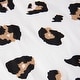 preview thumbnail 5 of 4, Rizzy Home Leopard Print Cotton Fitted Cribsheet - 28" X 52" Ivory