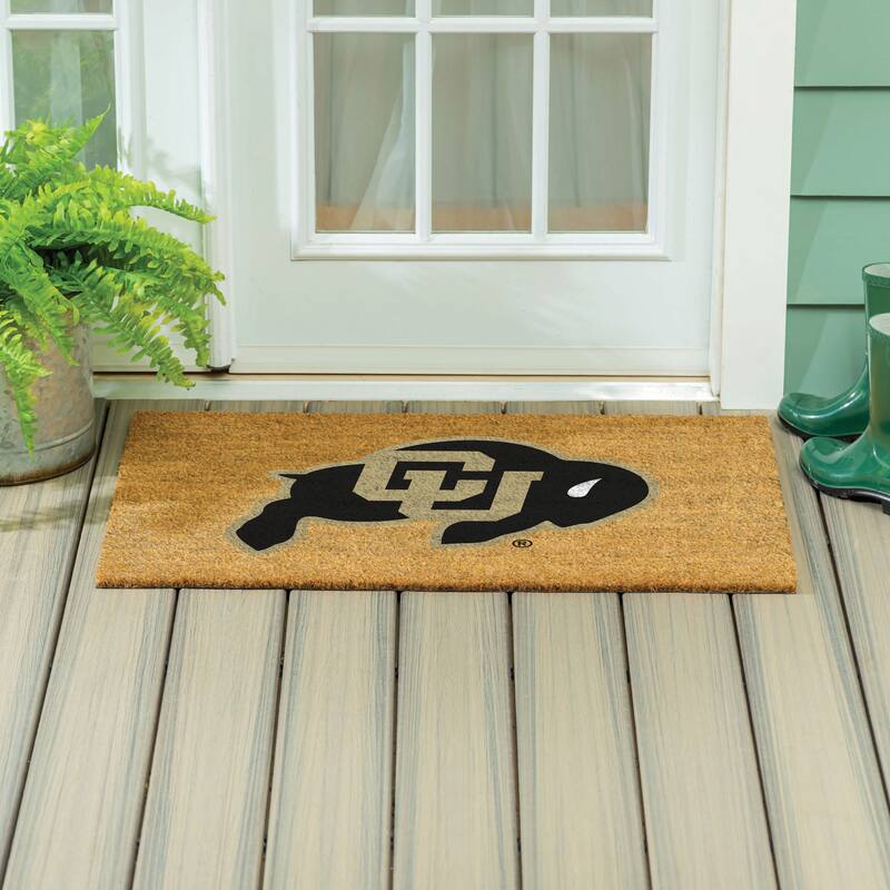 University of Colorado Full Color Indoor/Outdoor Coir Mat