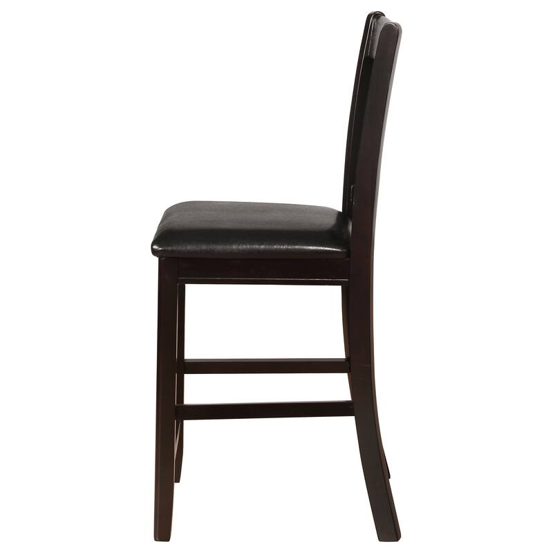 Lavon Wood Lattice Back Counter Height Stools (Set of 2) - 18.50'' x 20.25'' x 41.25''