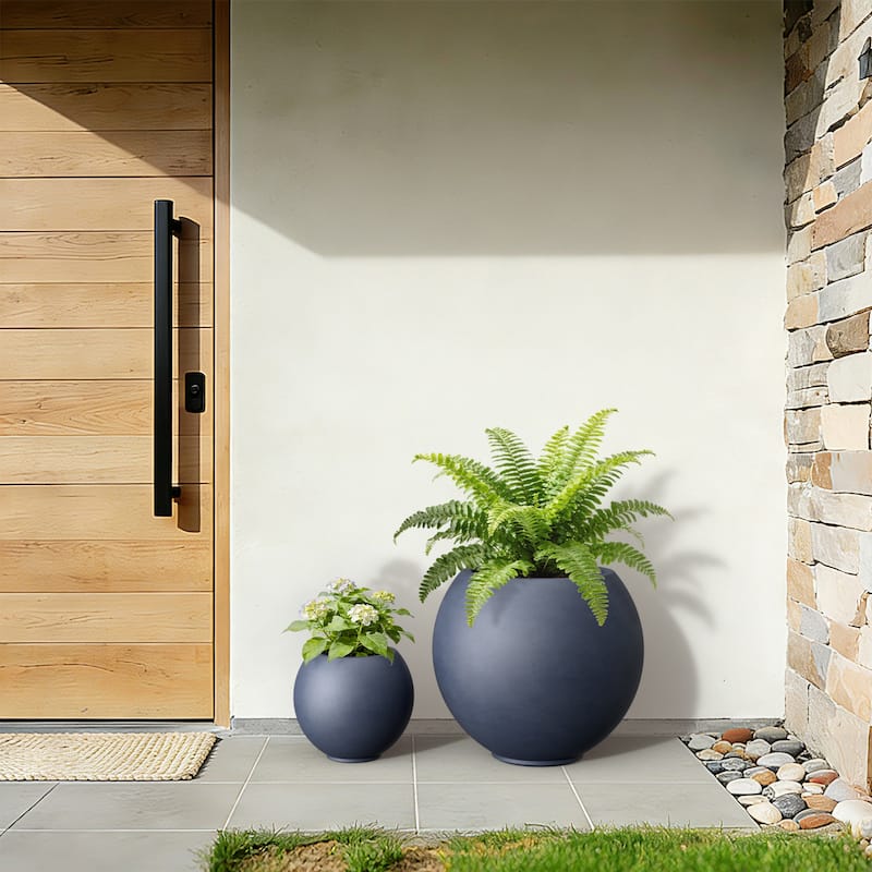 Concrete Round Planter / Pot Indoor & Outdoor