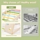 preview thumbnail 7 of 6, EROMMY Indoor Jungle Gym for Toddlers, 9-in-1 Wooden Climbing Set with Slide, Swing, Rock Wall, and Monkey Bars - Macaron