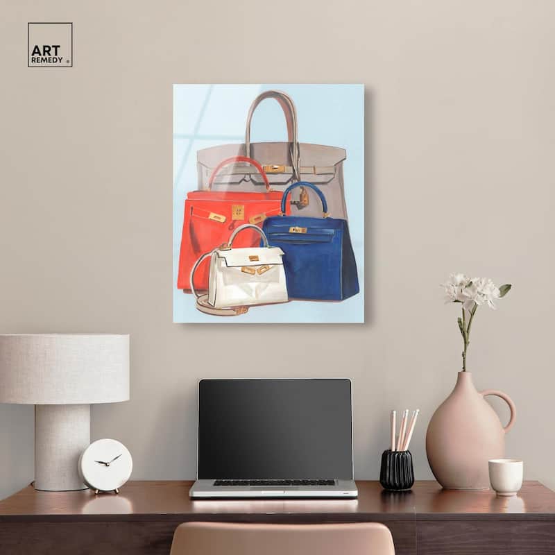 Doll Memories - Colorful Combo Acrylic by Art Remedy, Ready to Hang
