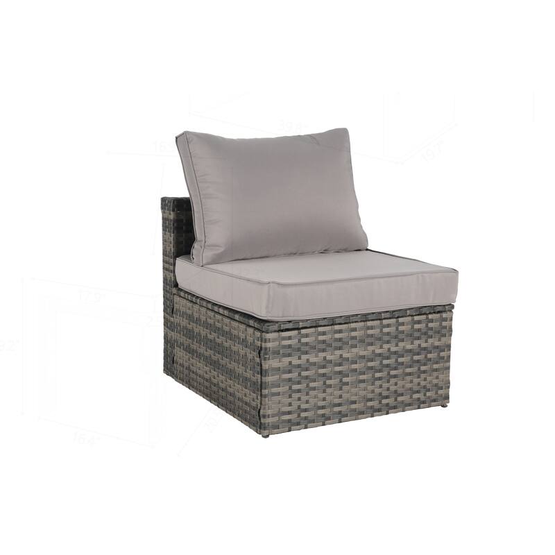 Outdoor Patio Sofa Set for Poolside Relaxation and Entertainment