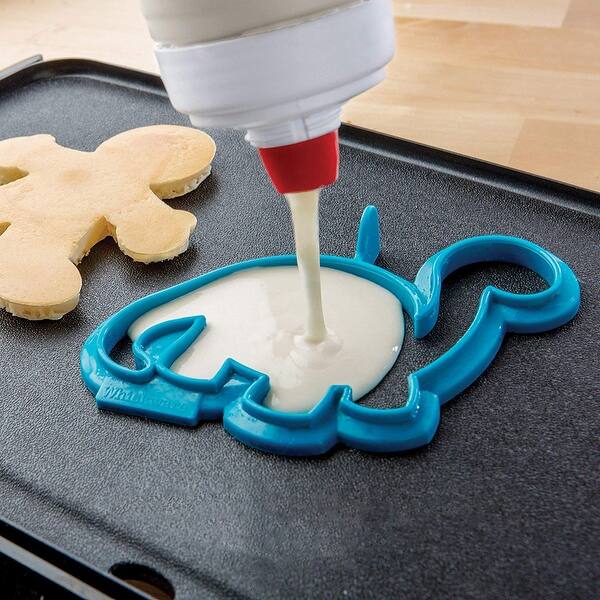 Whiskware Pancake Art Kit Blue Red One Size Overstock 30487962