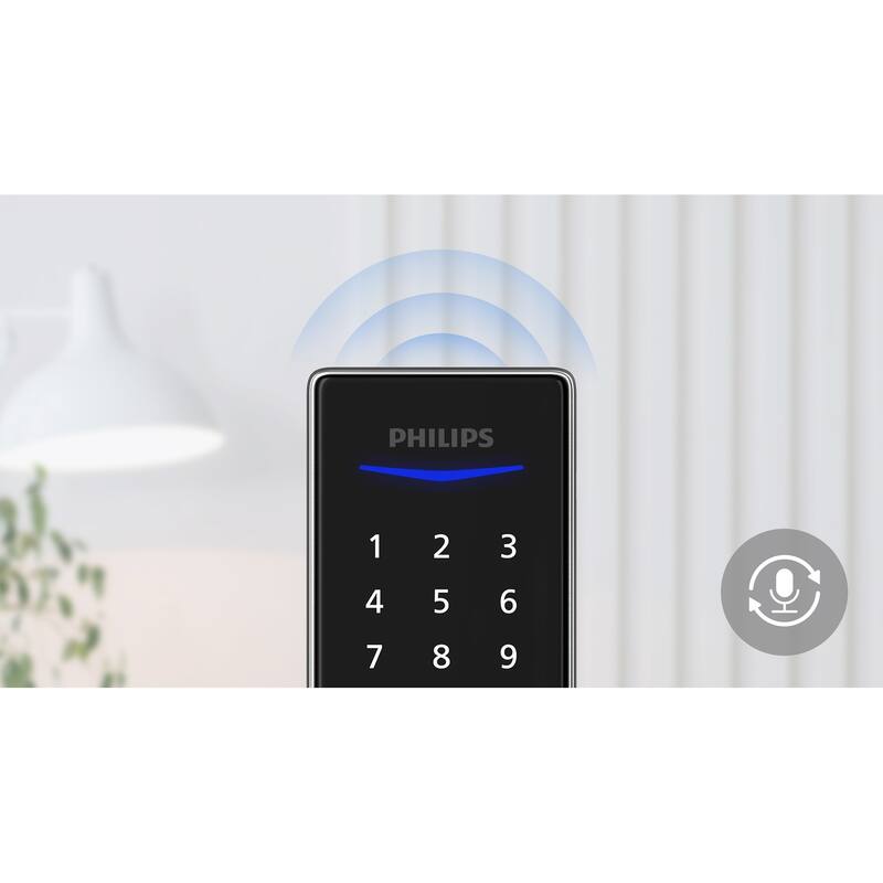 Philips Home Access 1000 Series Electronic Deadbolt with Lever Set