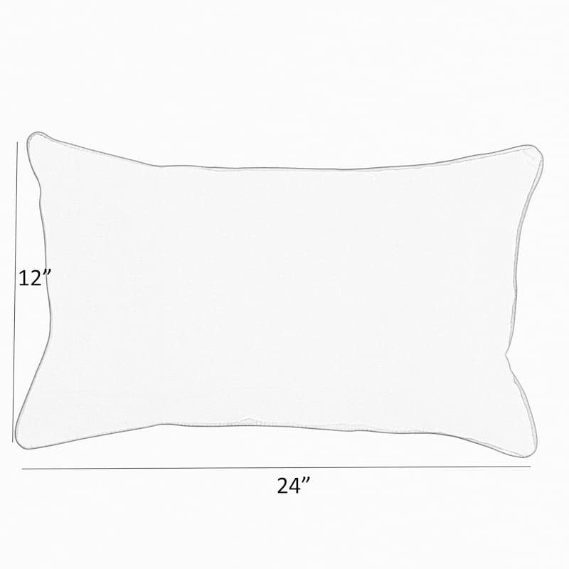 Sorra Home Indoor Faux Fur Knife Edge Lumbar Pillows (Set of 2)