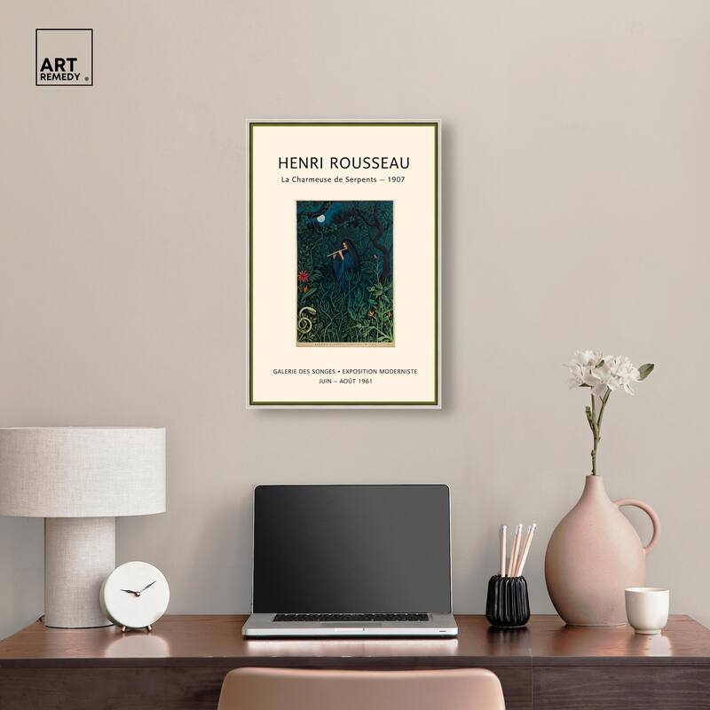Rousseau's Jungle Dream Canvas by Art Remedy