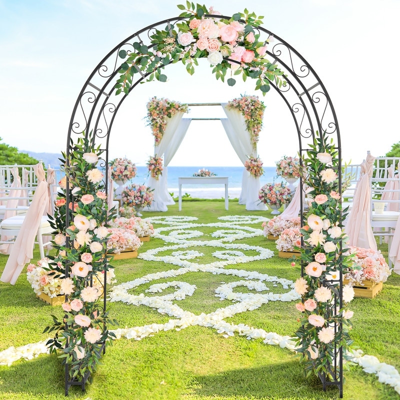 7 Ft. H Iron Garden Arbor
