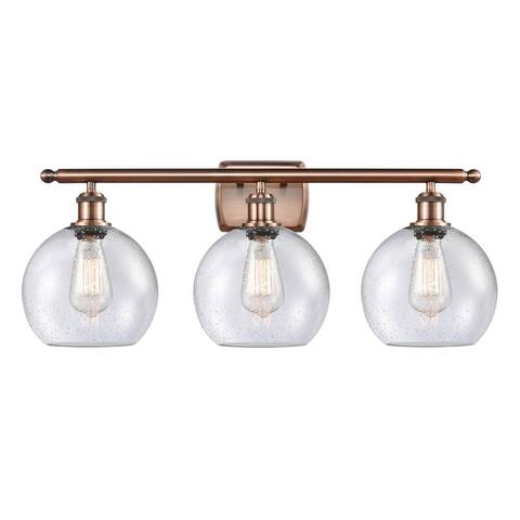 Innovations Lighting Athens 3 Light 26" Bath Vanity Light - 8" Shade