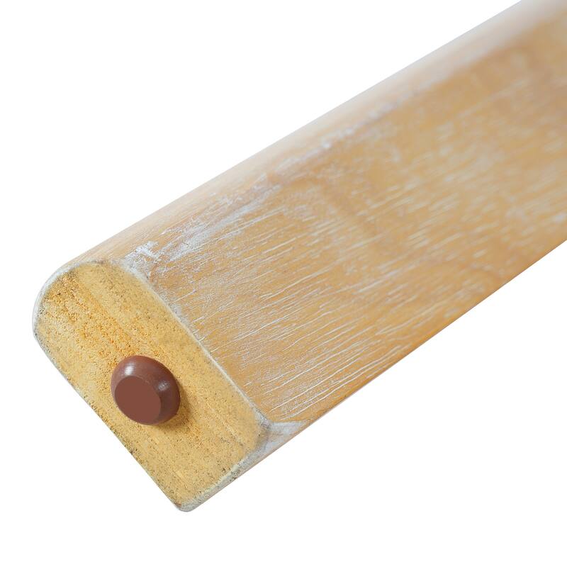 5 Piece Solid Wood Dining Table Set, Rectangular Table with 4 Chairs, Kitchen Dining Table & Chair Set for 4 Persons