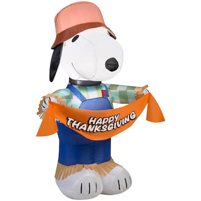 Airblown-Snoopy as Scarecrow-SM-Peanuts