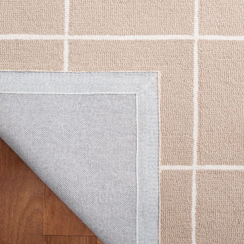 Martha Stewart by SAFAVIEH Alessya Checkered Grid Wool Rug