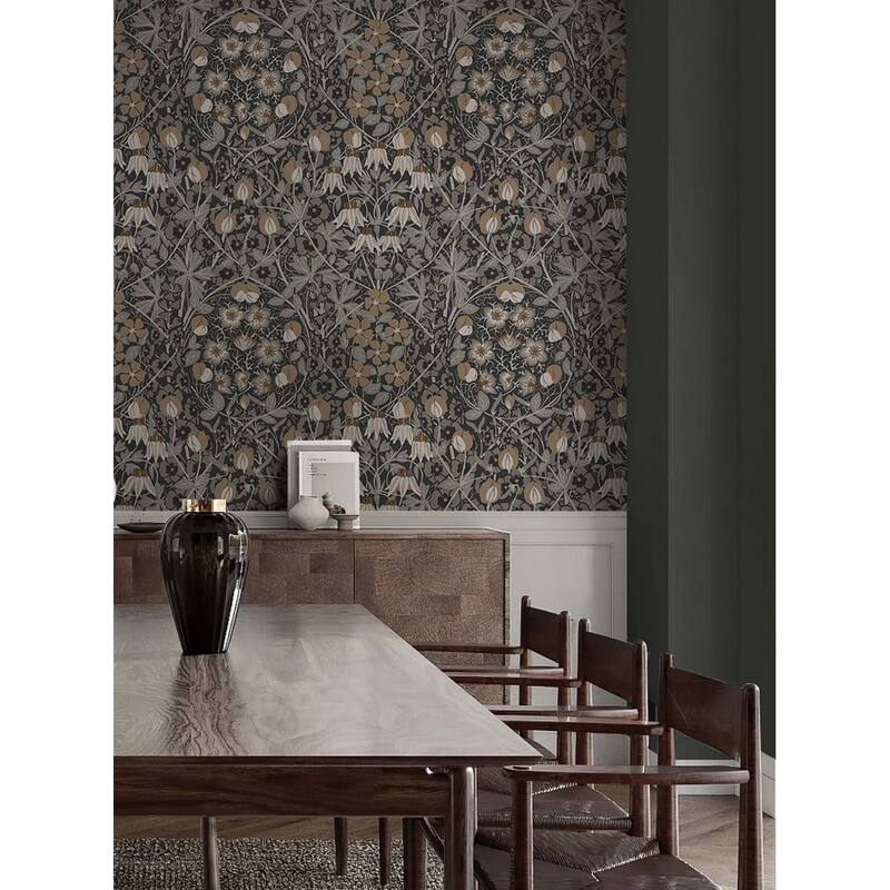 NextWall Tulip Garden Peel and Stick Wallpaper