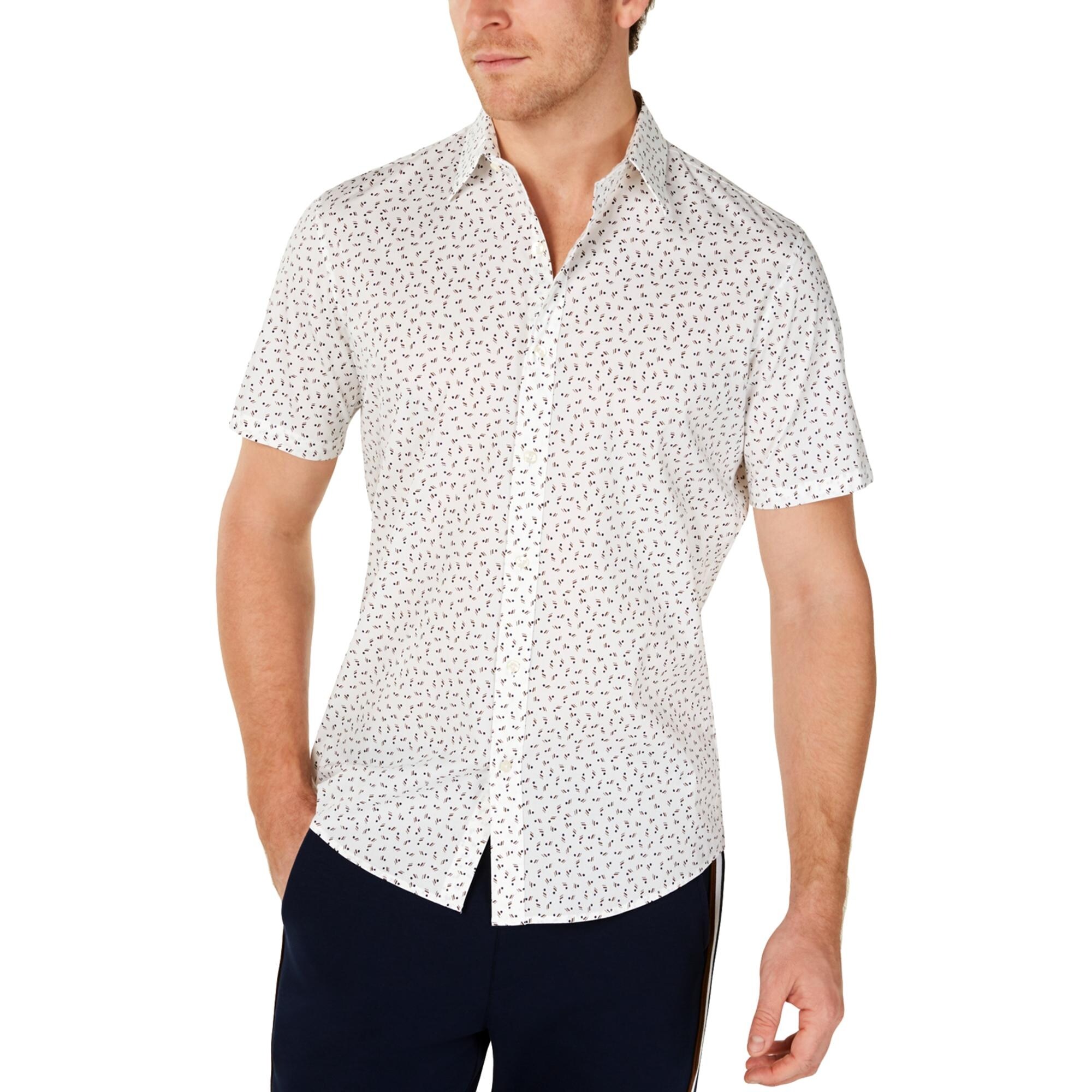 michael kors men's dress shirt