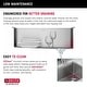 preview thumbnail 8 of 9, Delta Lorelai 32� Workstation Kitchen Sink Undermount 16 Gauge