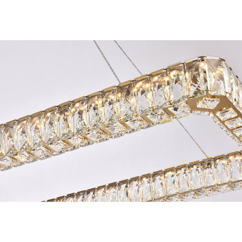 Indigo Home 50 inch LED Single rectangle pendant