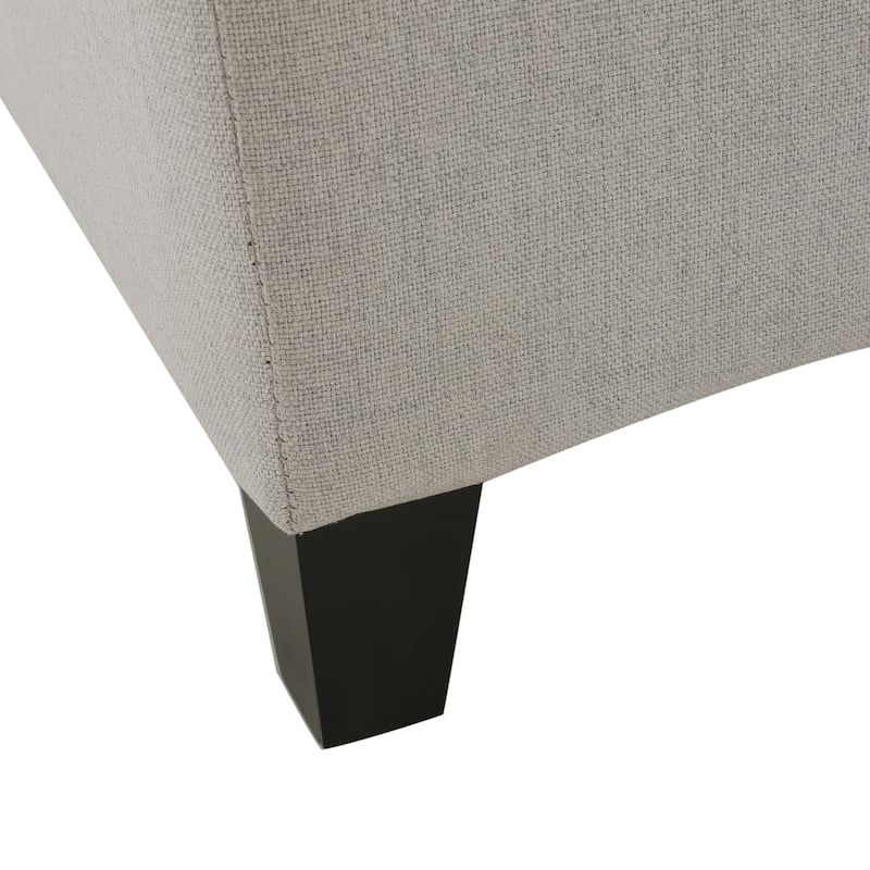 Mission Tufted Fabric Storage Ottoman Bench by Christopher Knight Home