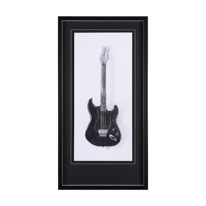 Guitar I Framed Art Print