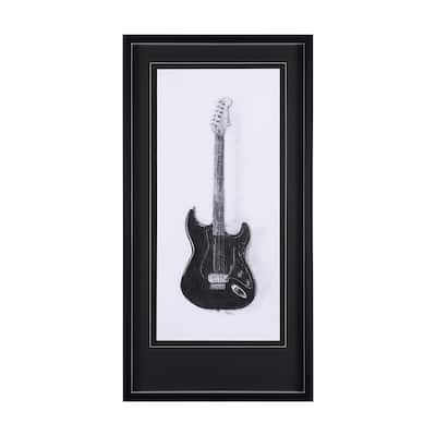 Guitar I Framed Art Print