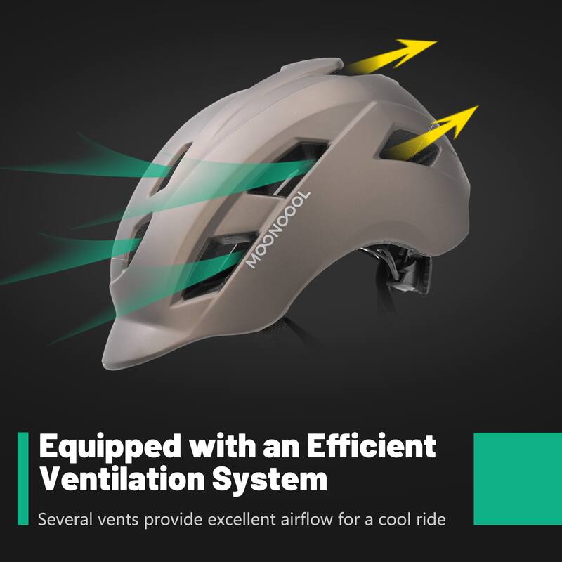DoCred Lightweight Bike Helmet, Mountain Tricycle Helmets for Adult