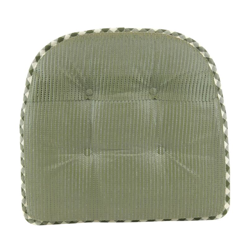 Klear Vu Tufted Non-Slip Dining Chair Cushion Set