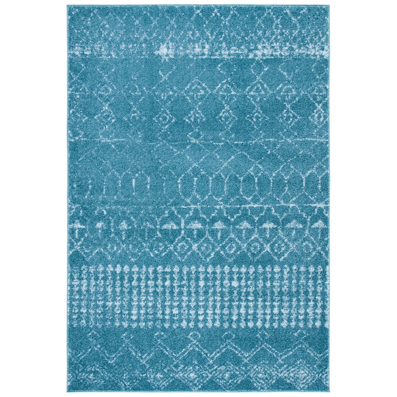 SAFAVIEH Tulum Ethelyn Rustic Moroccan Boho Tribal Rug - 5'3" x 7'6"