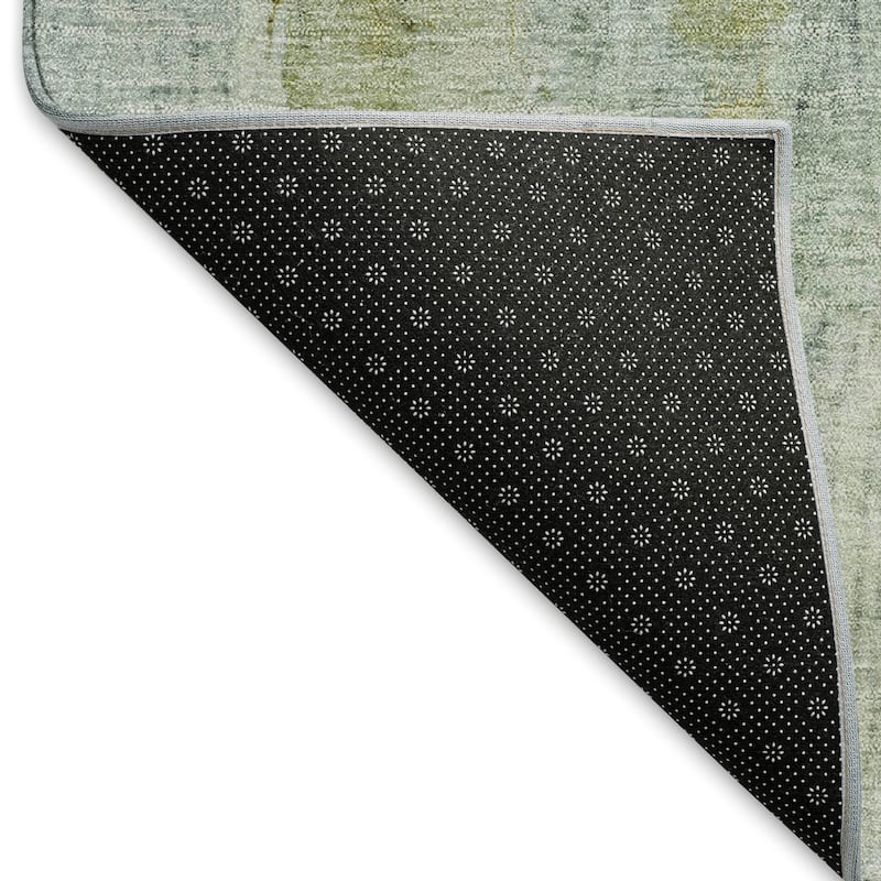 Machine Washable Indoor/ Outdoor Muted Ombre Chantille Rug