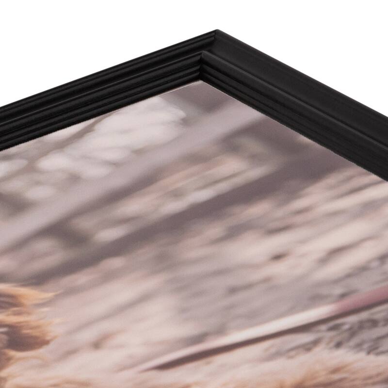 ArtToFrames Classic Waves 9x24 Inch Picture Frame, 1.00 Inch Wood Poster Frame Available in Multiple Colors (60823-9x24)