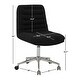 preview thumbnail 16 of 22, SAFAVIEH Couture Decolin Swivel Desk Chair - 21 IN W x 26 IN D x 34 IN H