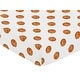 preview thumbnail 3 of 4, Sweet Jojo Designs Basketball Boy Fitted Crib Sheet Orange for Sports Theme Watercolor Vintage Sport Themed Collection