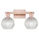Option Antique Copper / Clear Basketweave