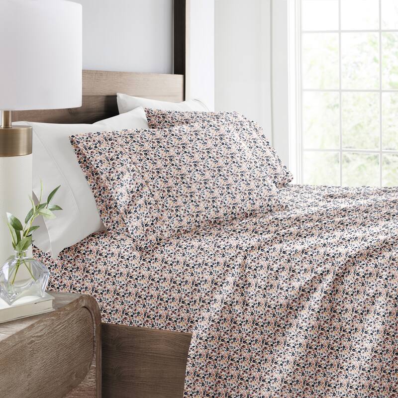 Delicate Blossoms Patterned Ultra-Soft Bed Sheet Sets