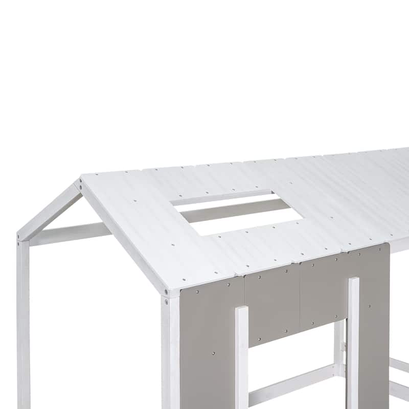 House Platform with Roof and Window