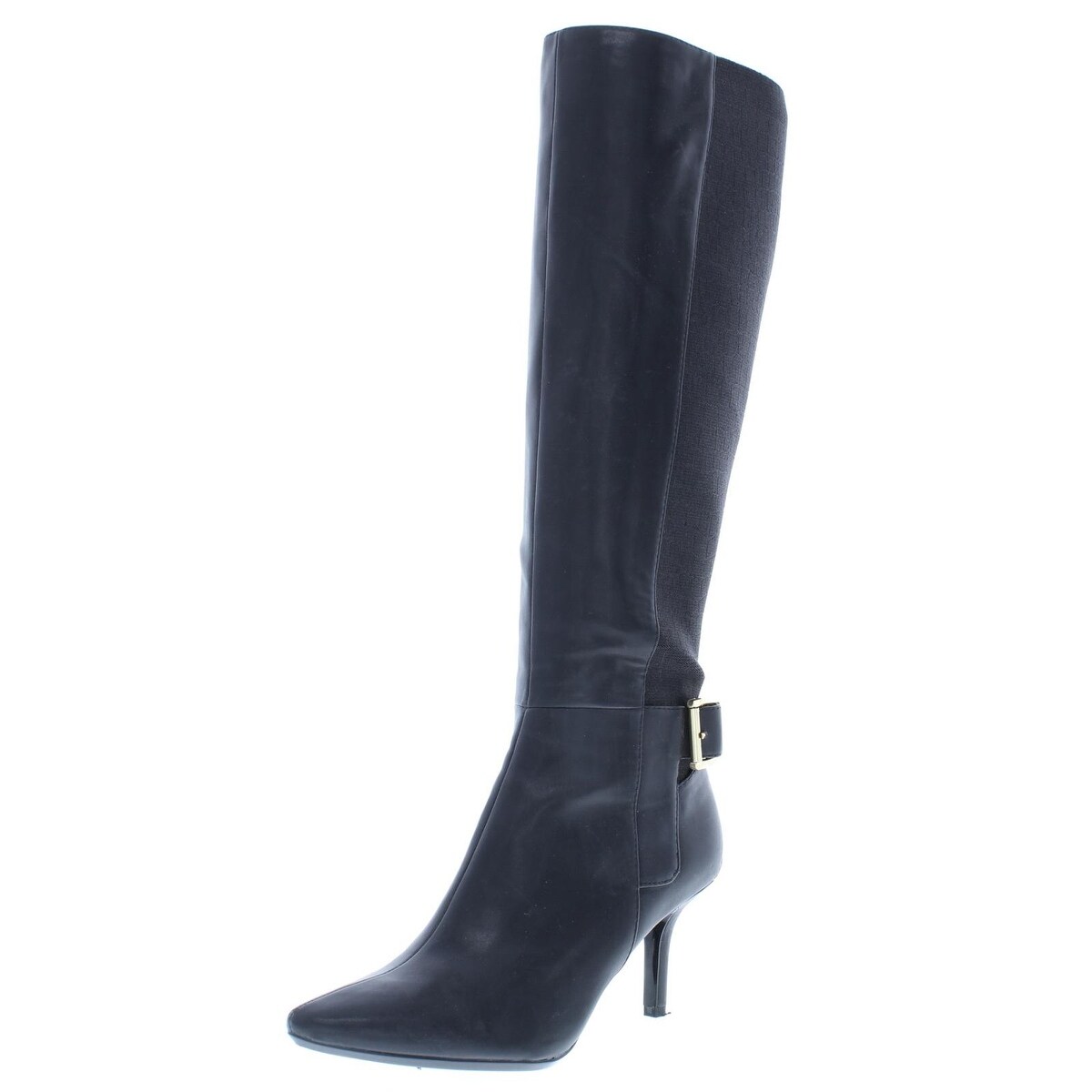 women's boots with stretch calf