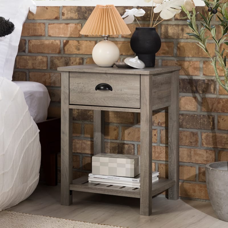 Middlebrook 18-inch 1-drawer Farmhouse Side Table